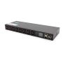 Digitus SMART PDU 1U, 12x C13, IEC C20 16A/250V (DN-DP-H1-12C13) thumbnail