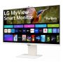 LG MyView Smart computer monitor 80 cm (31.5") 3840 x 2160 Pixels 4K Ultra HD LCD Wit (32SR85U-W) thumbnail