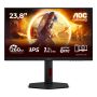 AOC G4 24G4ZR computer monitor 60,5 cm (23.8") 1920 x 1080 Pixels Full HD LED Zwart, Rood (24G4ZR) thumbnail