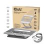 CLUB3D Verstelbare aluminium laptopstandaard met USB-C®-hub (CSV-2554) thumbnail