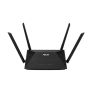 ASUS RT-AX1800U draadloze router Gigabit Ethernet Dual-band (2.4 GHz / 5 GHz) Zwart (RT-AX1800U) thumbnail