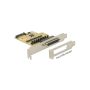 Delock PCI Express kaart naar 4x Serieel met Voeding (89447) thumbnail