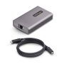 StarTech.com USB4 naar Ethernet Adapter, 10GbE, Multi-Gigabit, Thunderbolt Compatibel, 10GBASE-T/5G/2.5G NIC, 10G LAN Adapter, 0,5m USB4 Kabel, Win/Mac, TAA (USB4-10GBE-ETHERNET) thumbnail