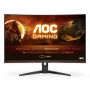 AOC G2 C32G2ZE/BK computer monitor 80 cm (31.5") 1920 x 1080 Pixels Full HD LED Zwart, Rood (C32G2ZE) thumbnail