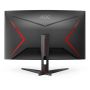 AOC G2 C32G2ZE/BK computer monitor 80 cm (31.5") 1920 x 1080 Pixels Full HD LED Zwart, Rood (C32G2ZE) thumbnail