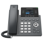 Grandstream Networks GRP2612P, IP Telephone, Black, Corded Handset (GRP-2612P) thumbnail