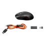 be quiet! Dark Perk Ergo muis Gamen Rechtshandig RF Wireless + USB Type-C Optisch 32000 DPI (BM007) thumbnail