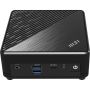 MSI Cubi N ADL S-253AT Intel® N N100 4 GB DDR4-SDRAM 128 GB SSD Windows 11 Pro Mini PC Zwart (00B0A921-253) thumbnail