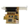 StarTech.com 4-poorts PCI Express (PCIe) RS232 seriële kaart met voedingsuitgang en ESD-beveiliging (PEX4S553S) thumbnail