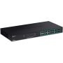 TRENDnet TPE TG240g - Switch - 24 x 10/100/1000 (PoE+) - Desktop, an Rack montierbar - PoE+ (TPE-TG240G) (TPE-TG240G) thumbnail