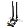ASUS PCE-AX1800 WiFi-6+Bluetooth PCIe-Karte AX1800 Dualband, PCI Express, 2x Externe Antenne (90IG07A0-MO0B00-PROMO) thumbnail