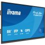 iiyama TN8605A-B1AG beeldkrant Interactief flatscreen 2,17 m (85.6") 500 cd/m² 4K Ultra HD Zwart Touchscreen (TN8605A-B1AG) thumbnail