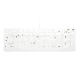 Cherry Active Key Flat Profile Hygiene Deskto (AK-C8112-US-W/PN) thumbnail
