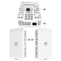 Huawei AP263 - WiFi6 indoor Dual Band AP - smart antenna - USB - BLE (AP263) thumbnail
