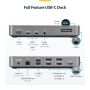StarTech USB-C Dock 2x DP 1x HDMI 4K60 100W (199UE-USBC-DOCK) thumbnail