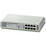 Allied Telesis GS910/8 Unmanaged Gigabit Ethernet (10/100/1000) Grijs (AT-GS910/8-10) thumbnail