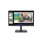 Lenovo ThinkVision P24q-30 computer monitor 60,5 cm (23.8") 2560 x 1440 Pixels Quad HD LED Zwart (63B4GAR6EU) thumbnail