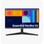 Samsung S24C332GAN LS24C332GANXZA 24 Inches Full HD Business Essential S3 Monitor - Black - IPS - 1920 x 1080 - 1000:1 - 100 Her (LS24C332GANXZA) thumbnail