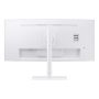 Samsung S34C654TAN - ViewFinity 34 S6 UWQHD LED-LCD Curved Monitor (HDMI, MonitorPort, USB) - White (S34C654TAN) thumbnail