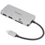 Targus ACA952USZ laptop dock & poortreplicator USB 3.2 Gen 2 (3.1 Gen 2) Type-C Grijs (ACA952USZ) thumbnail