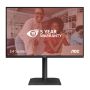 AOC E4 X24E4U computer monitor 61 cm (24") 1920 x 1200 Pixels Full HD LED Zwart (X24E4U) thumbnail