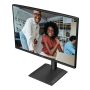 AOC E4 X24E4U computer monitor 61 cm (24") 1920 x 1200 Pixels Full HD LED Zwart (X24E4U) thumbnail
