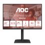 AOC E4 X24E4U computer monitor 61 cm (24") 1920 x 1200 Pixels Full HD LED Zwart (X24E4U) thumbnail