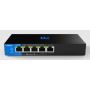 Linksys LN2305P-KE netwerk-switch Unmanaged L2 2.5G Ethernet (100/1000/2500) Power over Ethernet (PoE) Desktop Zwart, Blauw (LN2305P-KE) thumbnail