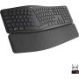 Logitech ERGO K860 - Klávesnice - bezdrátový - 2.4 GHz, Bluetooth 5.0 - QWERTY - italská - (920-010106) thumbnail