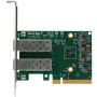 Mellanox MCX631102AN-ADAT ConnectX-6 Lx EN adapter card, 25GbE, Dual-port SFP28, PCIe 4.0 x8, No C rypto, Tall Bracket (900-9X662-0053-ST1) thumbnail