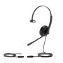 Yealink YHS34 Lite Mono Headset Bedraad Hoofdband Kantoor/callcenter Zwart (YHS34 LITE MONO) thumbnail