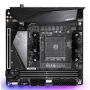 GIGABYTE B550I AORUS PRO AX moederbord AMD B550 Socket AM4 mini ITX (B550 I AORUS PRO AX) thumbnail