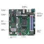 ASRock X570D4U-2L2T/BCM Motherboard AM4 Ryzen 5000 (X570D4U-2L2T/BCM) thumbnail