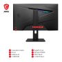 MSI MAG 274QRFDE QD E2 computer monitor 68,6 cm (27") 2560 x 1440 Pixels Wide Quad HD LCD Zwart (9S6-3CC29H-223) thumbnail