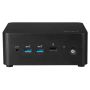 MSI Cubi NUC 13MQG-065BEU 0.84L sized PC Zwart i7-1365U Intel SoC (CUBI NUC 13MQG-065BEU) thumbnail