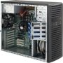 Super Micro Server SuperMicro Mid-Tower 4x3.5 fixed drive 600W Redundant (CSE-732I-R600B) thumbnail