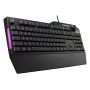 ASUS TUF Gaming K1 toetsenbord Gamen USB Zwart (90MP01X0-BKNA00) thumbnail