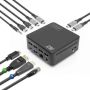 ACT Universeel USB-C Dockingstation 4K, voor 3 HDMI/DisplayPort monitoren, DisplayLink (AC7148) thumbnail