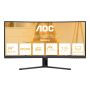 AOC B3 CU34B3E computer monitor 86,4 cm (34") 3440 x 1440 Pixels Wide Quad HD LED Zwart (CU34B3E) thumbnail