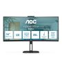 AOC V5 CU34V5CW computer monitor 86,4 cm (34") 3440 x 1440 Pixels Wide Quad HD LED Zwart (CU34V5CW) thumbnail