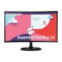 Samsung Essential Monitor S3 S36C LED display 68,6 cm (27") 1920 x 1080 Pixels Full HD Zwart (LS27C360EAUXEN) thumbnail