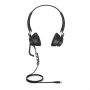 Jabra Engage 50 Headset Bedraad Hoofdband Kantoor/callcenter USB Type-C Bluetooth Zwart (5099-610-189) thumbnail