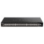 D-Link DGS-1520-52 netwerk-switch Managed L3 10G Ethernet (100/1000/10000) 1U Zwart (DGS-1520-52) thumbnail