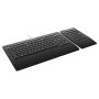 3Dconnexion Keyboard Pro with Numpad toetsenbord USB + RF Wireless + Bluetooth QWERTY US International Zwart (3DX-700092) thumbnail