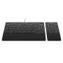 3Dconnexion Keyboard Pro with Numpad toetsenbord USB + RF Wireless + Bluetooth QWERTY US International Zwart (3DX-700092) thumbnail