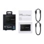 Samsung MU-PC1T0K, T7 Touch, 1000 GB, USB Type-C, 3.2 Gen 2 (3.1 Gen 2), 1050 MB/s, Wachtwoordbeveiliging, Zwart (MU-PC1T0K/WW) thumbnail
