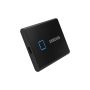 Samsung MU-PC1T0K, T7 Touch, 1000 GB, USB Type-C, 3.2 Gen 2 (3.1 Gen 2), 1050 MB/s, Wachtwoordbeveiliging, Zwart (MU-PC1T0K/WW) thumbnail