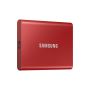 Samsung Portable SSD T7 1000 GB Rood (MU-PC1T0R/WW) thumbnail