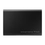 Samsung MU-PC2T0K, T7 Touch, 2000 GB, USB Type-C, 3.2 Gen 2 (3.1 Gen 2), 1050 MB/s, Wachtwoordbeveiliging, Zwart (MU-PC2T0K/WW) thumbnail