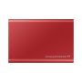 Samsung Portable SSD T7 2 TB USB Type-C 3.2 Gen 2 (3.1 Gen 2) Rood (MU-PC2T0R/WW) thumbnail